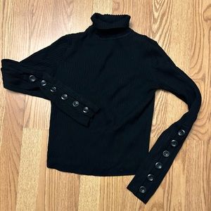 Zara button long sleeve sweater